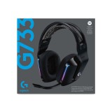 หูฟังเกมมิ่ง Logitech Gaming Headset G733 Lightspeed Black