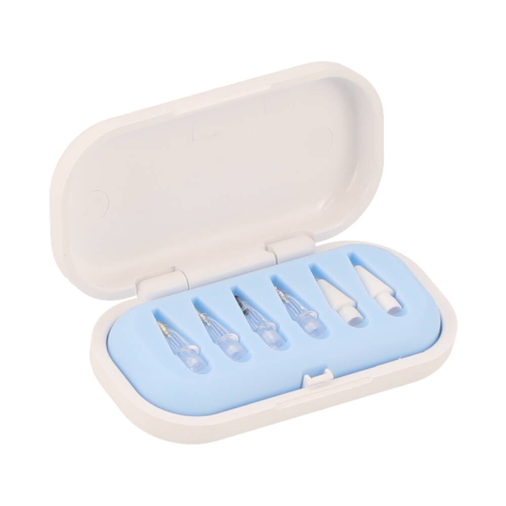 หัวปากกาไอแพด QPLUS Tips for Gen1/2 6-in-1 White/Clear
