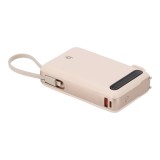 พาวเวอร์แบงค์ Blue Box 20000mAh built-in Lightning/Type-C PD22.5W Cream