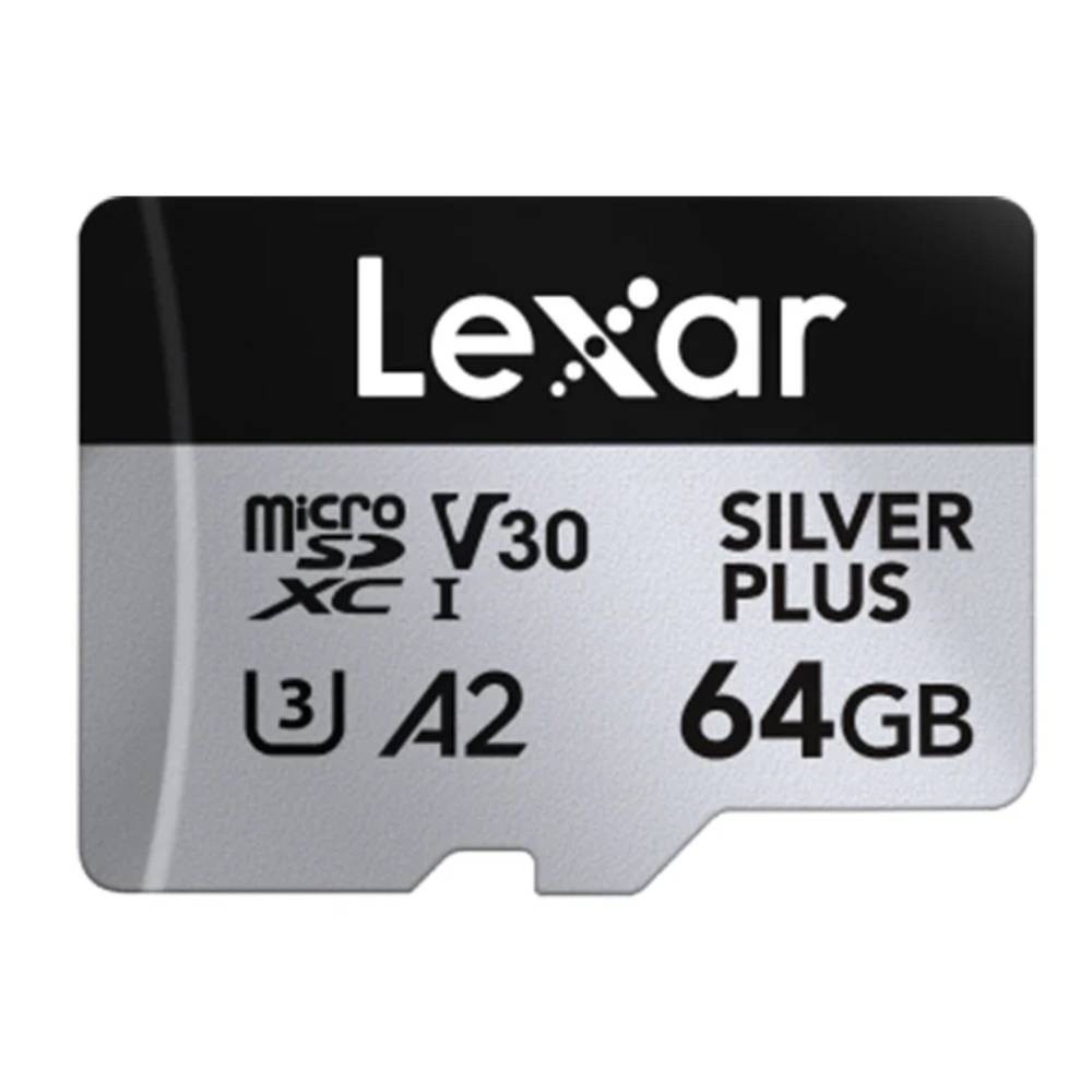เมมโมรี่การ์ด Lexar MicroSDXC 64GB Professional Silver Plus Global