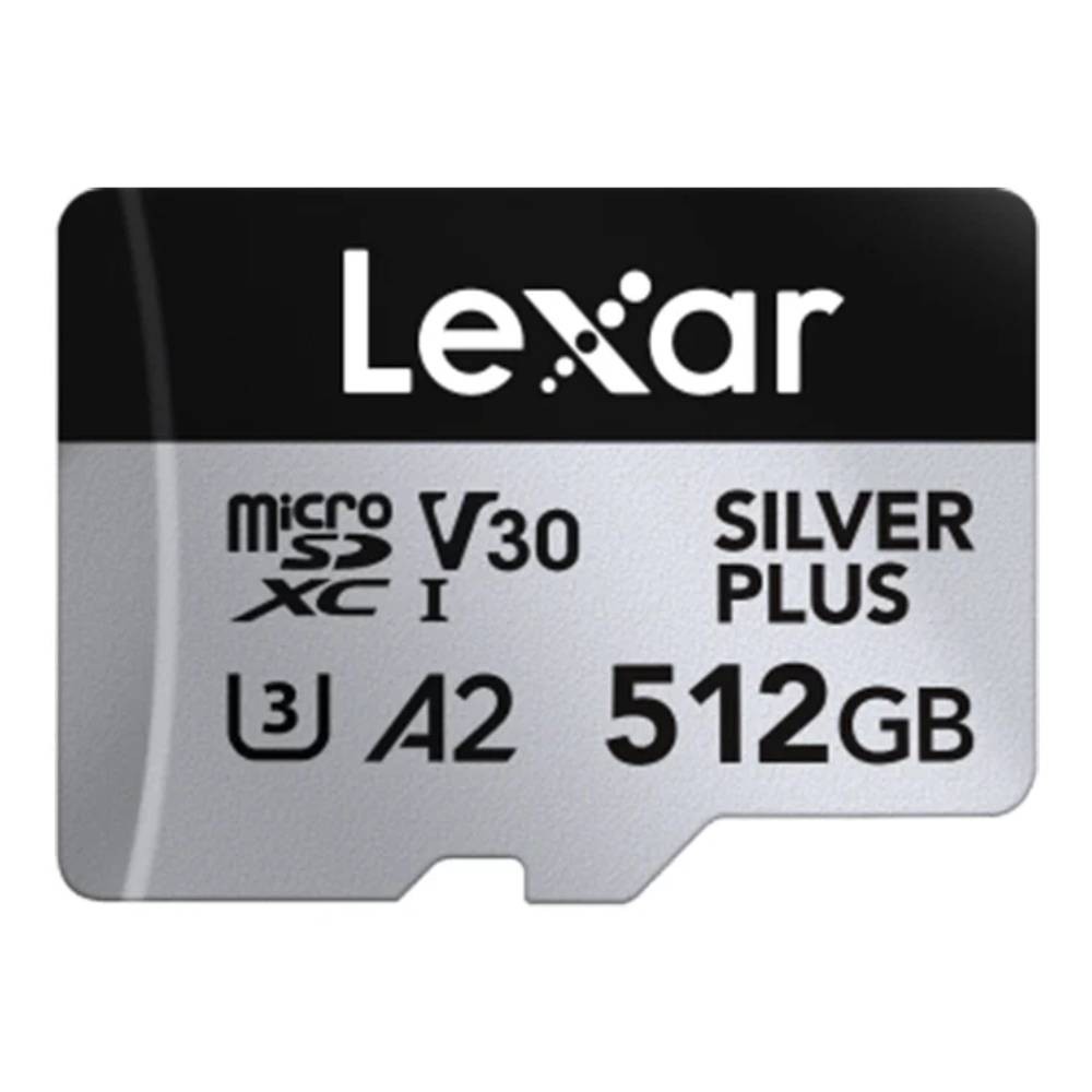 เมมโมรี่การ์ด Lexar MicroSDXC 512GB Professional Silver Plus Global