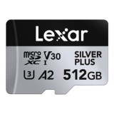 เมมโมรี่การ์ด Lexar MicroSDXC 512GB Professional Silver Plus Global
