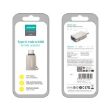 ตัวแปลง JOYROOM Adapter S-H151 USB-C Male to USB-A 3.0A Female Pearl Nickel
