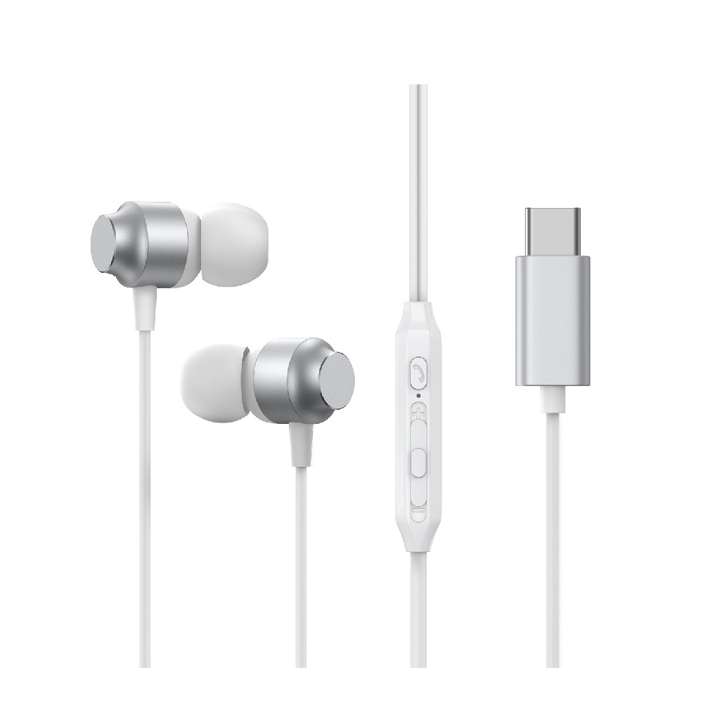 หูฟัง JOYROOM TYPE-C Series JR-EC06 Silver