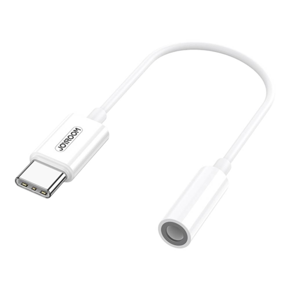 สายแปลง JOYROOM Adapter SH-C1 USB-C to 3.5mm Audio Digital White