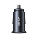 ที่ชาร์จแบตในรถ JOYROOM Car Charger 1 USB-A / 1 USB-C (PD60W) Mini Black (JR-CCN04)