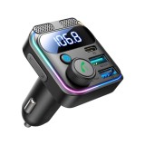ที่ชาร์จแบตในรถ JOYROOM Car Charger JR-CCB01 2x USB-A/1x USB-C 48W Black