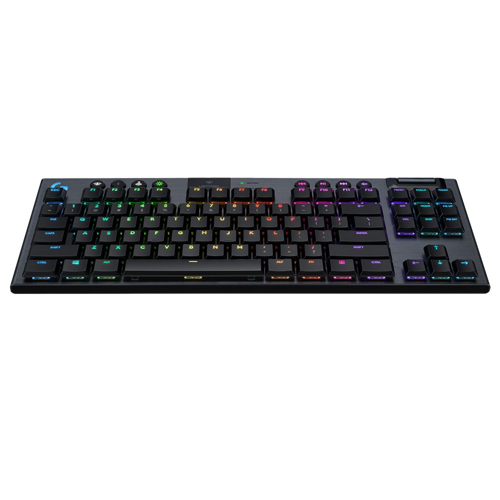 คีย์บอร์ดเกมมิ่ง Logitech Gaming Keyboard G913 TKL Lightspeed Wireless RGB Mechanical Linear