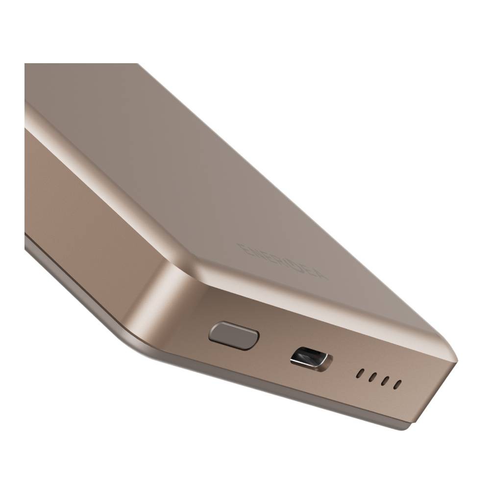 พาวเวอร์แบงค์ Energea 10000 mAh ALUPAC Mini Wireless Gold