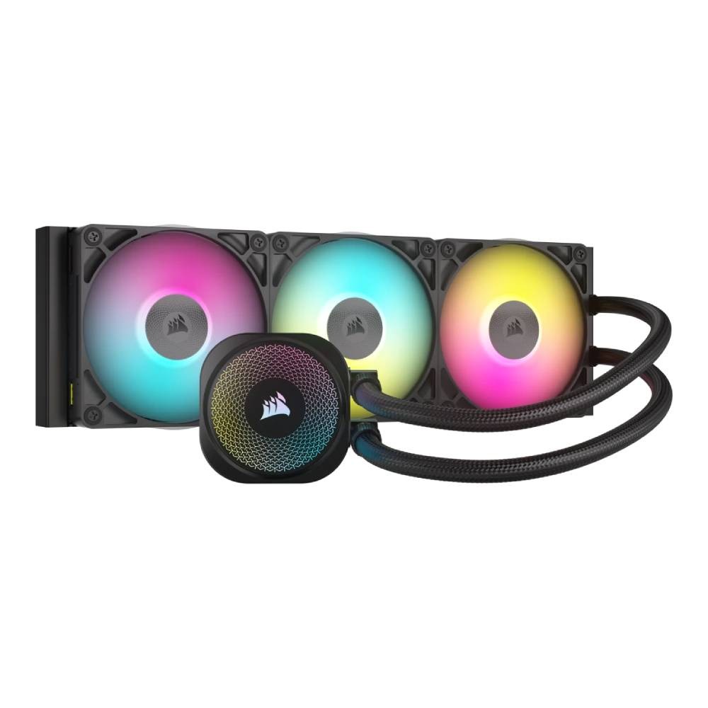 ชุดระบายความร้อนซีพียู Corsair iCUE LINK TITAN 360 RX RGB CPU Liquid Cooler Black (CW-9061018-WW)