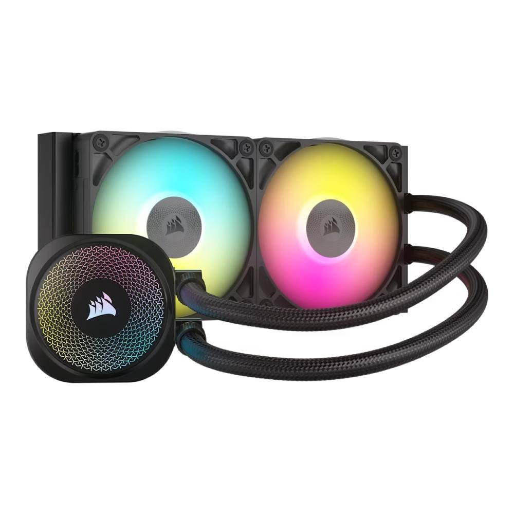 ชุดระบายความร้อนซีพียู Corsair iCUE LINK TITAN 240 RX RGB Black CPU Liquid Cooler (CW-9061016-WW)
