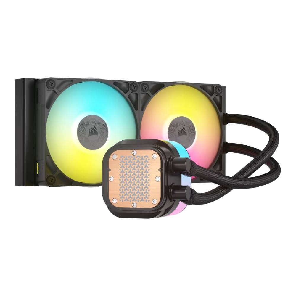 ชุดระบายความร้อนซีพียู Corsair iCUE LINK TITAN 240 RX RGB Black CPU Liquid Cooler (CW-9061016-WW)