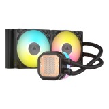 ชุดระบายความร้อนซีพียู Corsair iCUE LINK TITAN 240 RX RGB Black CPU Liquid Cooler (CW-9061016-WW)