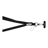 สายคล้องมือถือ QPLUS Crossbody Strap ColorPop Black