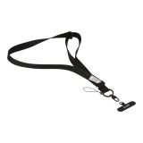 สายคล้องมือถือ QPLUS Crossbody Strap ColorPop Black