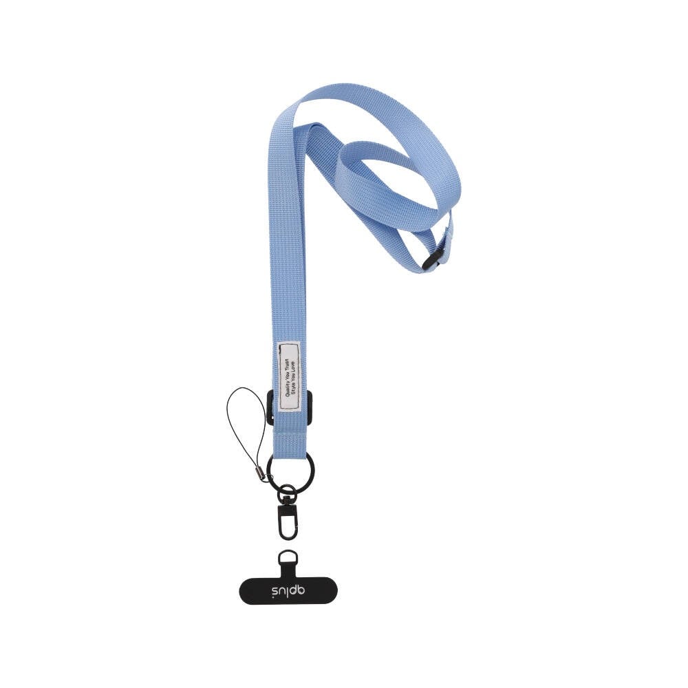 สายคล้องมือถือ QPLUS Crossbody Strap ColorPop Blue
