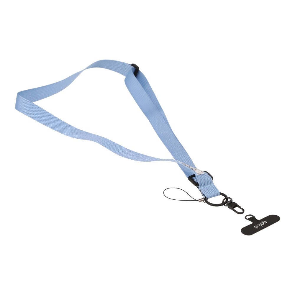 สายคล้องมือถือ QPLUS Crossbody Strap ColorPop Blue