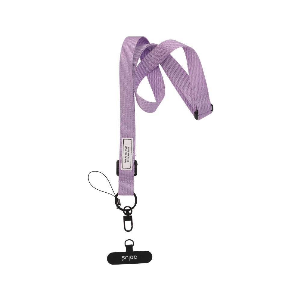 สายคล้องมือถือ QPLUS Crossbody Strap ColorPop Purple