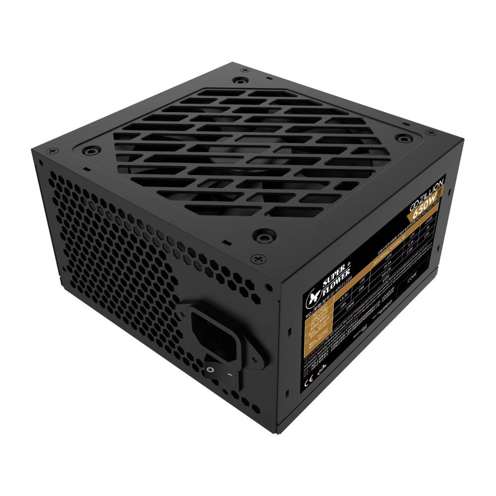 พาวเวอร์ซัพพลาย Super Flower ZILLION 650W Bronze (SF-650Z12DB)