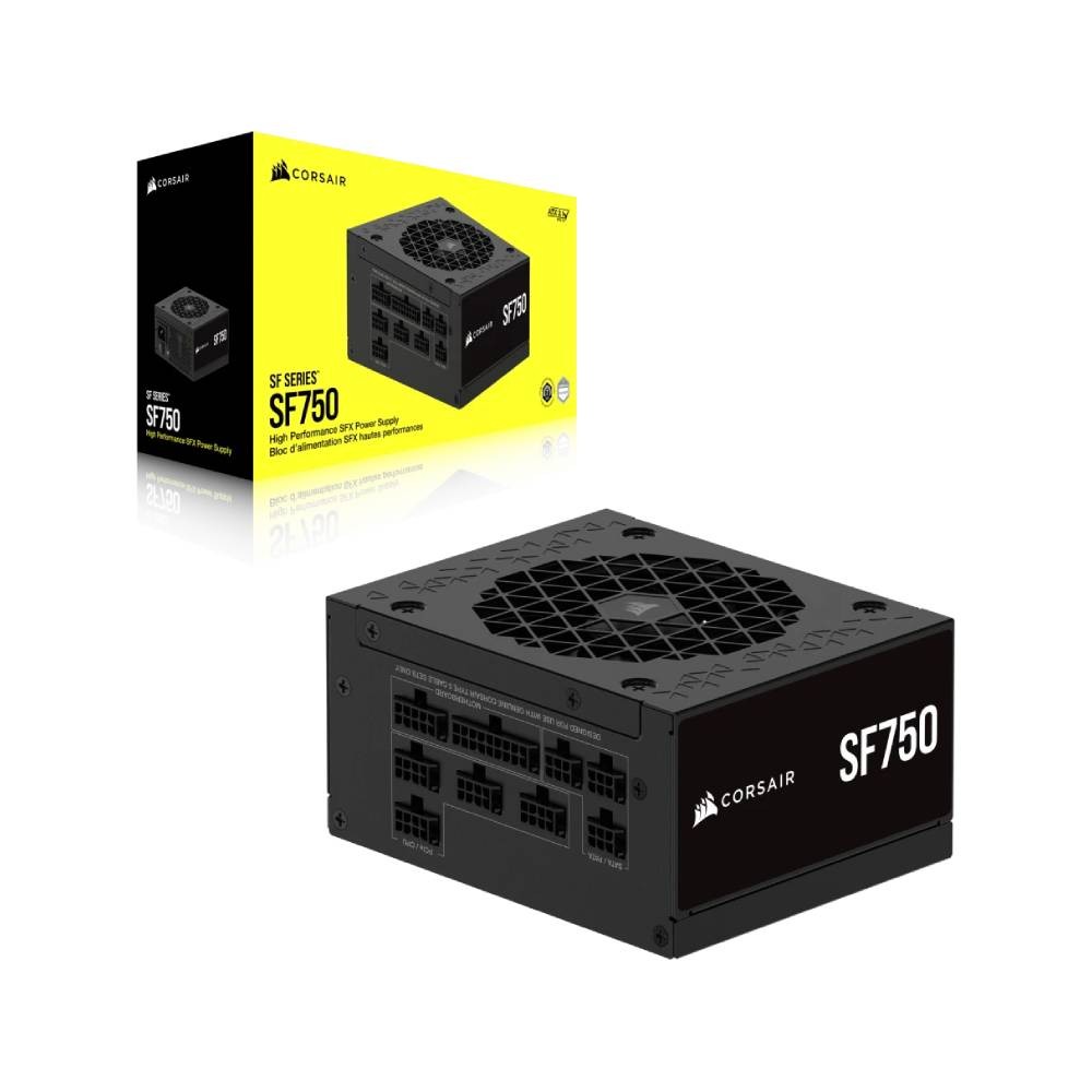 พาวเวอร์ซัพพลาย Corsair SF750 CYBENETICS 750W 80 Plus Platinum (CP-9020284-NA)
