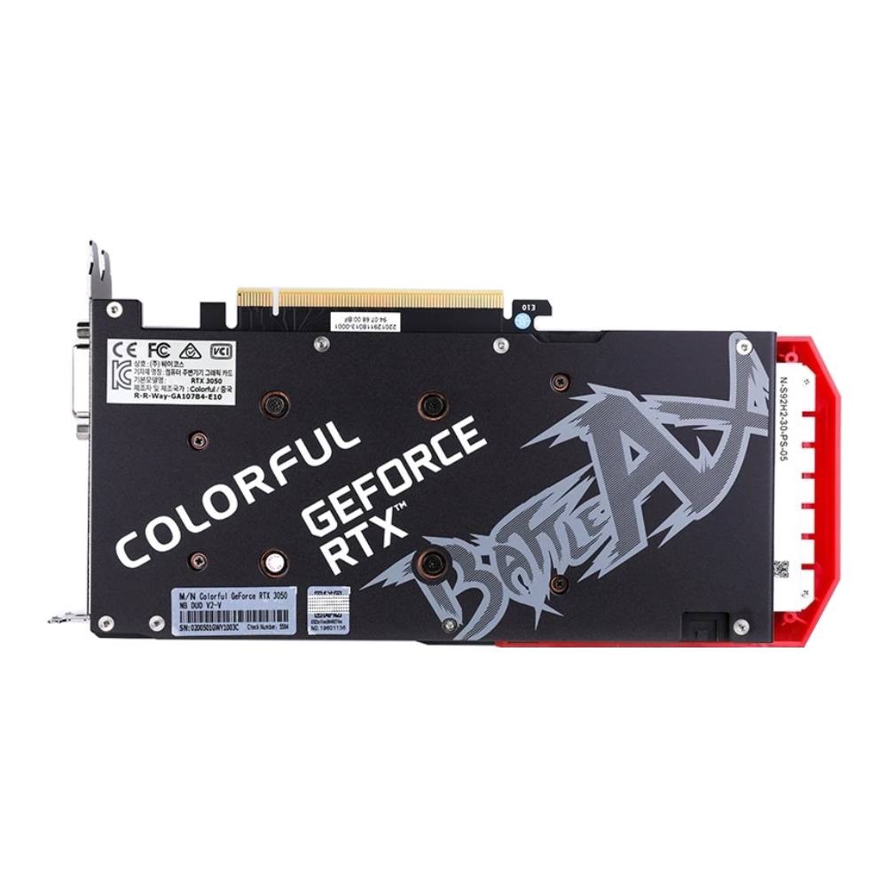 การ์ดจอ COLORFUL GeForce RTX 3050 NB DUO V2-V 8GB GDDR6 128-bit
