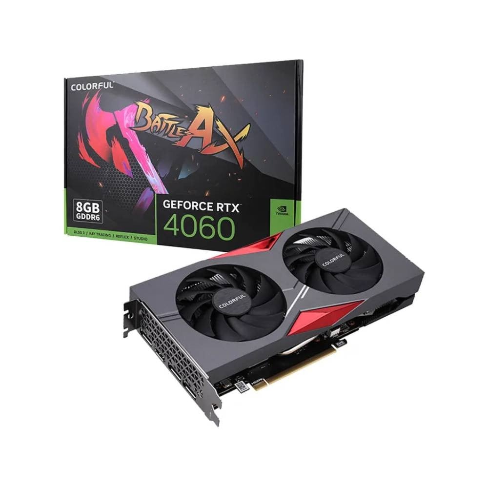 การ์ดจอ COLORFUL GeForce RTX 4060 NB DUO 8GB V5-V GDDR6 128-bit