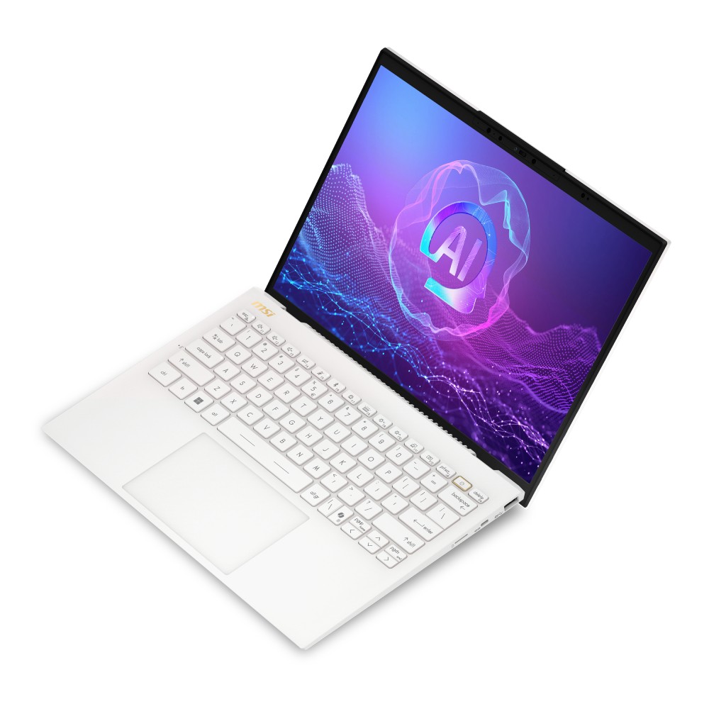 โน๊ตบุ๊ค MSI Prestige 13 AI Evo A2HMG-245TH White