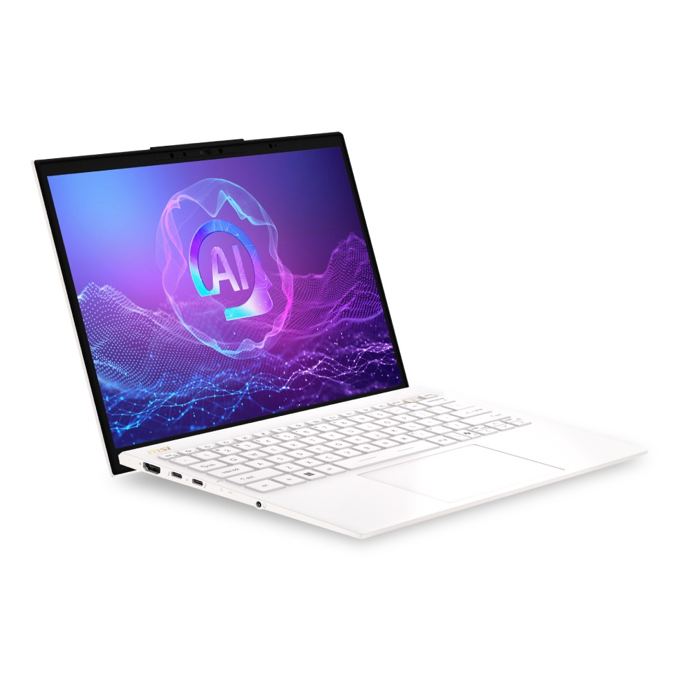 โน๊ตบุ๊ค MSI Prestige 13 AI Evo A2HMG-245TH White