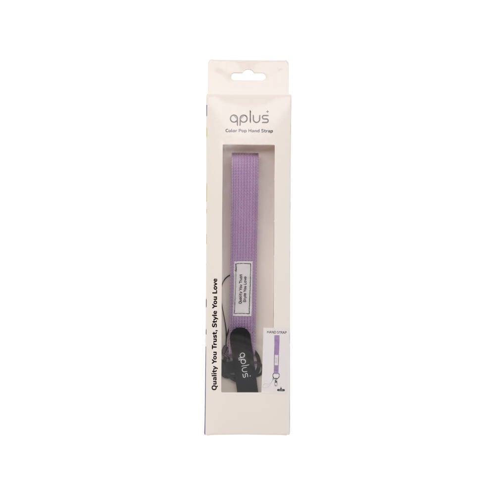 สายคล้องมือ QPLUS Hand Strap ColorPop purple