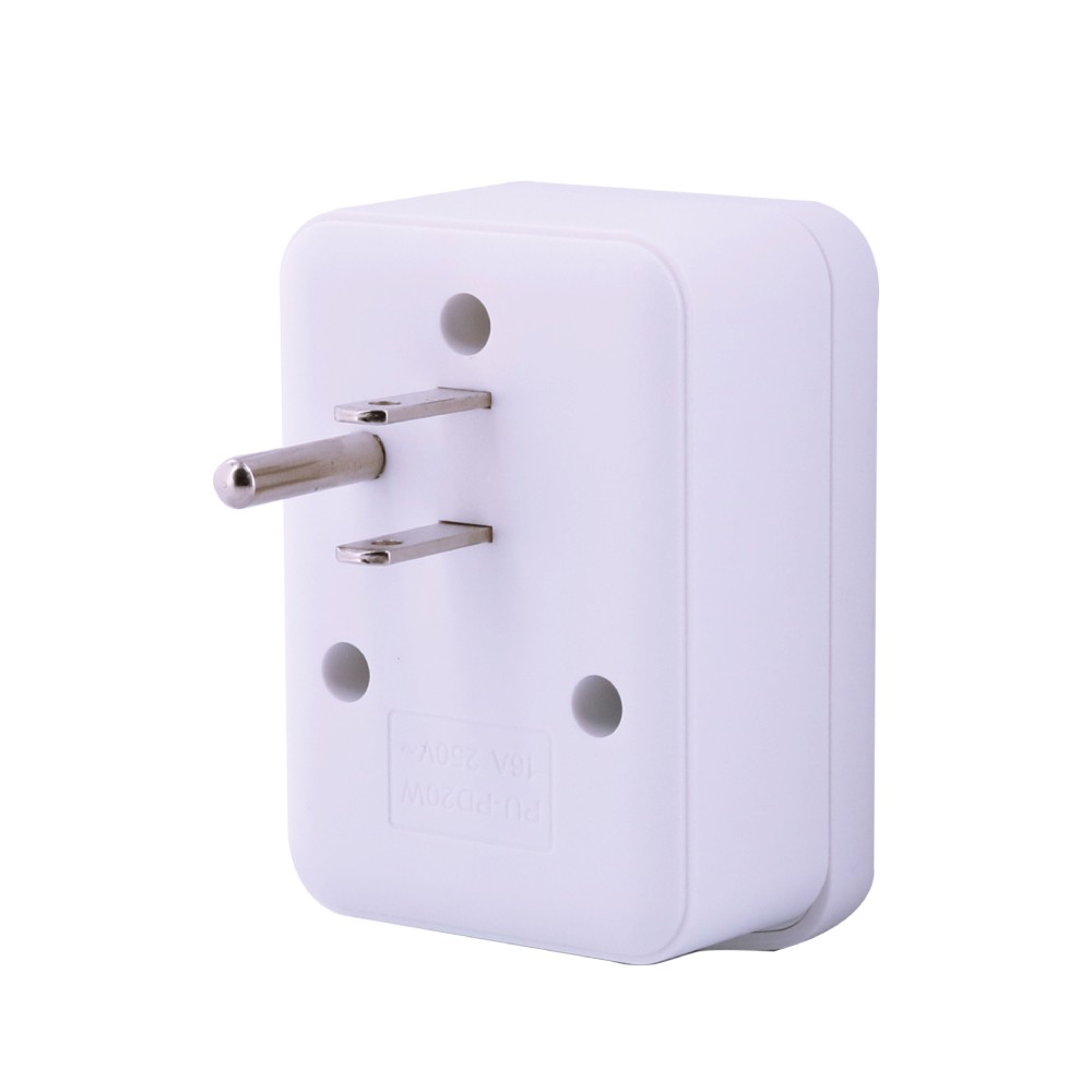 หัวแปลงปลั๊กไฟ Toshino Adapter 3P + 2 USB + 2 Type-C 3600W