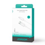 สายชาร์จ JOYROOM USB-A to Lightning Cable 3A Multi-Color 1.2M White (S-A14)