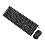 เมาส์และคีย์บอร์ดไร้สาย QPLUS 1913 Basic Black (TH/EN)