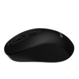 เมาส์ไร้สาย QPLUS Bluetooth & Wireless Mouse 1740 Black