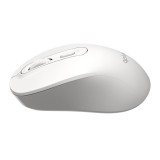 เมาส์ไร้สาย QPLUS Bluetooth & Wireless Mouse 1740 White