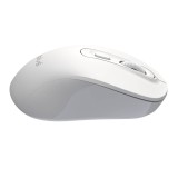 เมาส์ไร้สาย QPLUS Bluetooth & Wireless Mouse 1740 White