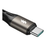 สายชาร์จ JOYROOM USB-A to USB-C Cable 100W Light-Speed 1.2M Black (S-A25)