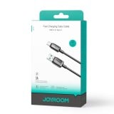 สายชาร์จ JOYROOM USB-A to USB-C Cable 3A Multi-Color 1.2M Black (S-A14)