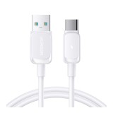 สายชาร์จ JOYROOM USB-A to USB-C Cable 3A Multi-Color 1.2M White (S-A14)