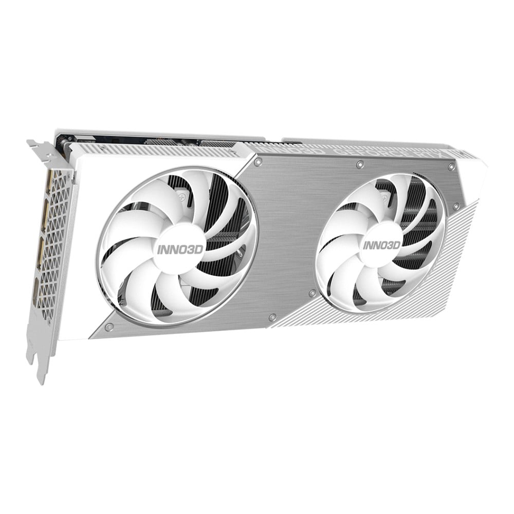 การ์ดจอ INNO3D GeForce RTX 5060 Ti TWIN X2 OC WHITE 8GB GDDR7 128-bit