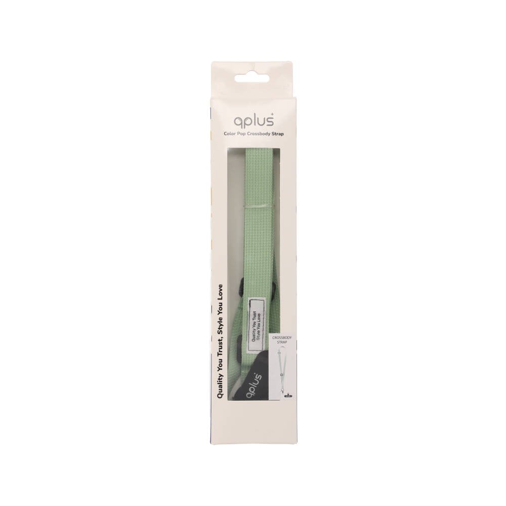 สายคล้องมือถือ QPLUS Crossbody Strap ColorPop Green