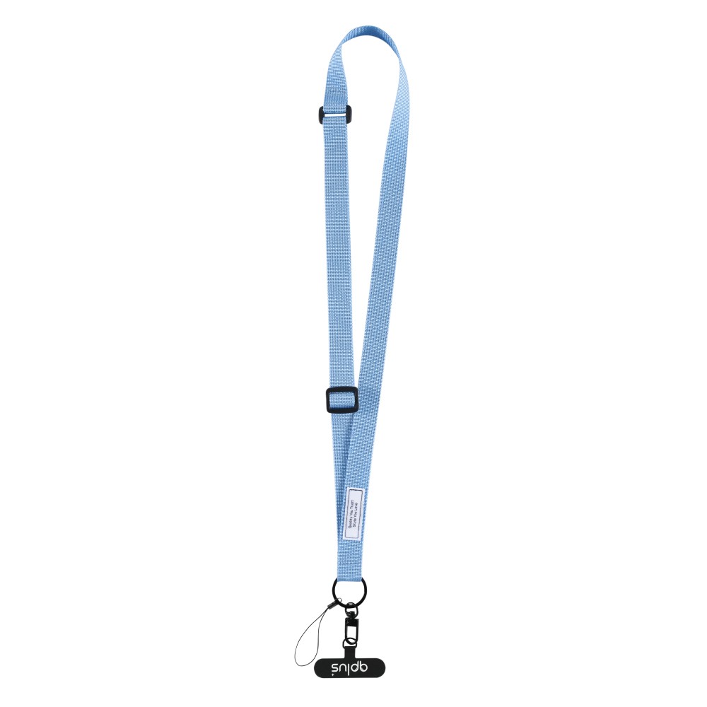 สายคล้องมือถือ QPLUS Crossbody Strap ColorPop Blue