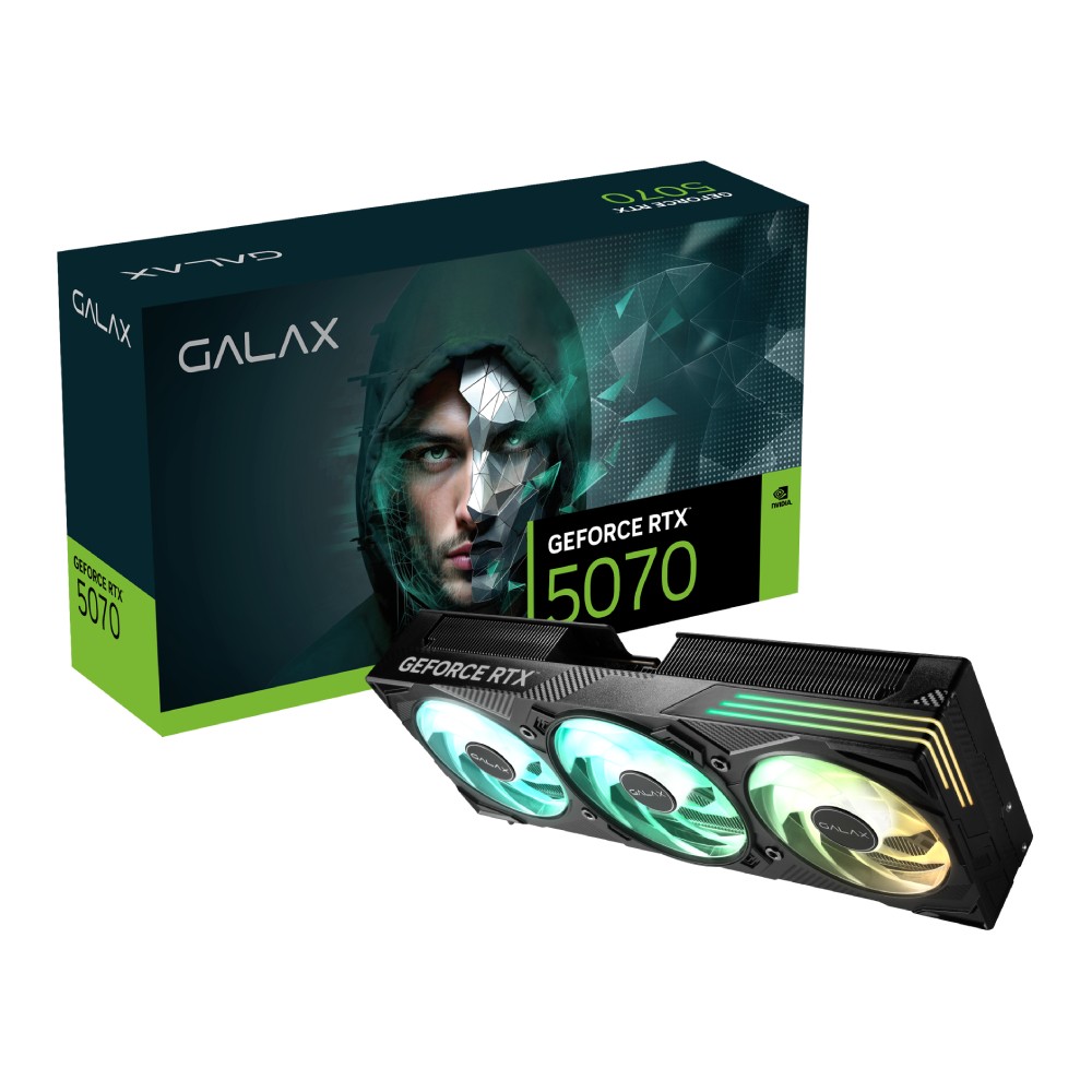 การ์ดจอ GALAX GeForce RTX 5070 EX Gamer 1-Click OC 12GB GDDR7 192-bit
