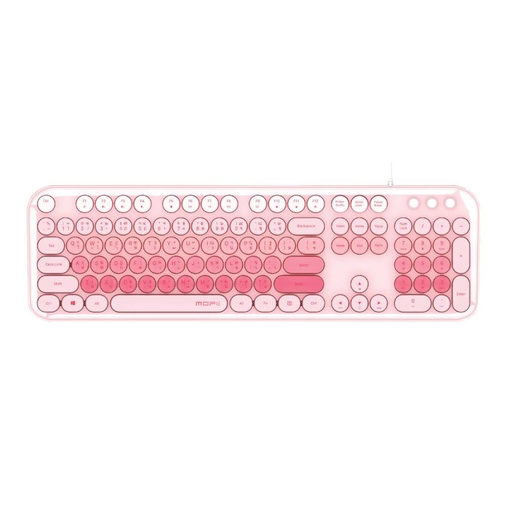 คีย์บอร์ด MOFii Love Me Illuminate Pink