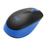 Logitech Wireless Mouse Full-Size M190 Blue