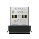 อุปกรณ์รับสัญญาณ TP-Link Archer TX1U Nano AX300 Nano Wi-Fi 6 Wireless USB Adapter