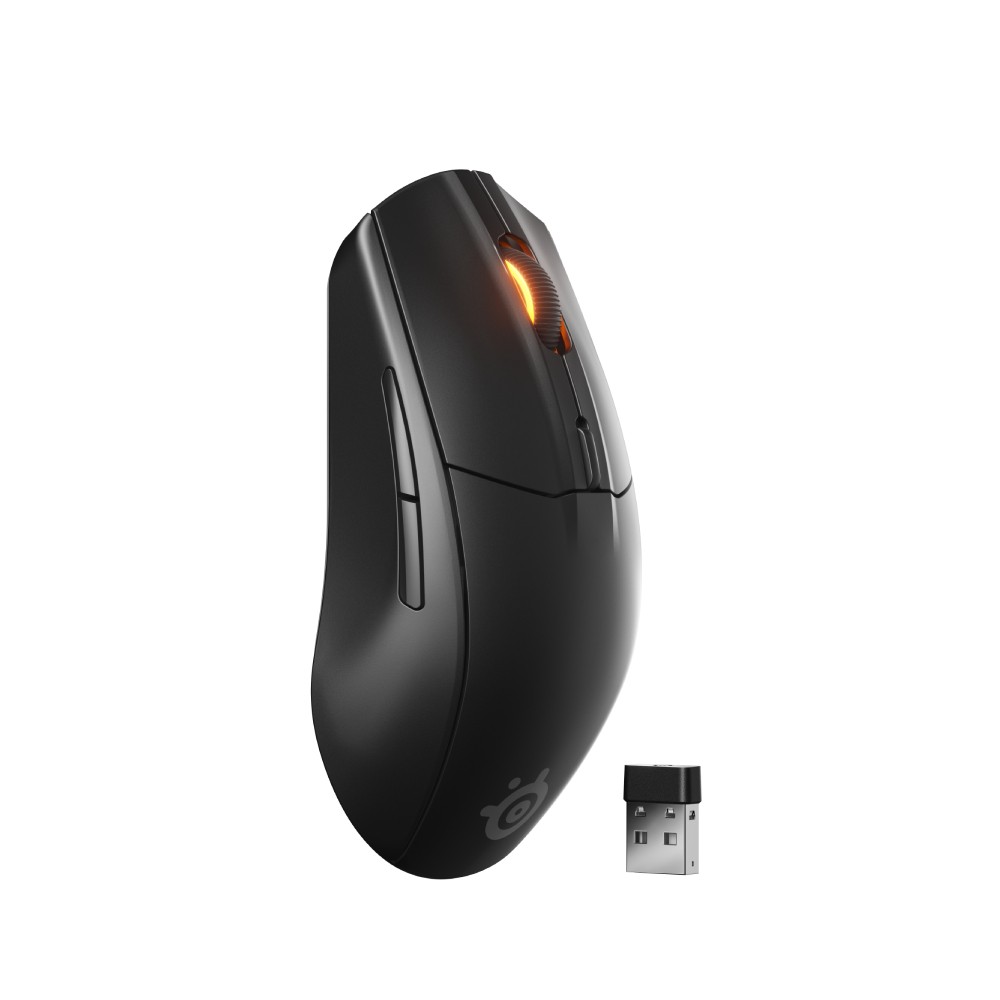 เมาส์เกมมิ่ง SteelSeries Gaming Mouse Rival 3 Gen2 Wireless Black