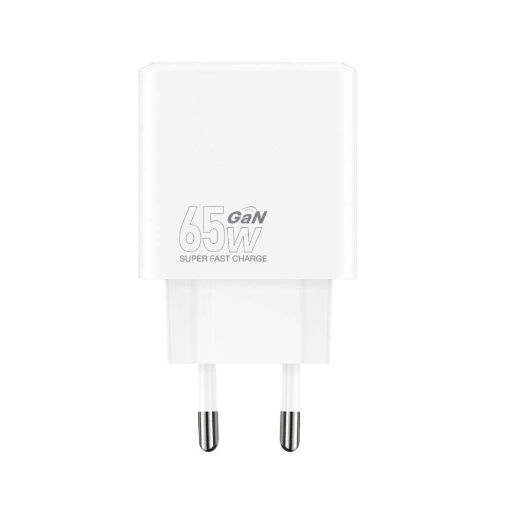 อะแดปเตอร์ FOX Wall USB Charger 1 USB-A (QC3.0A)/ 2 USB-C (PD65W) FOX-V6511 White