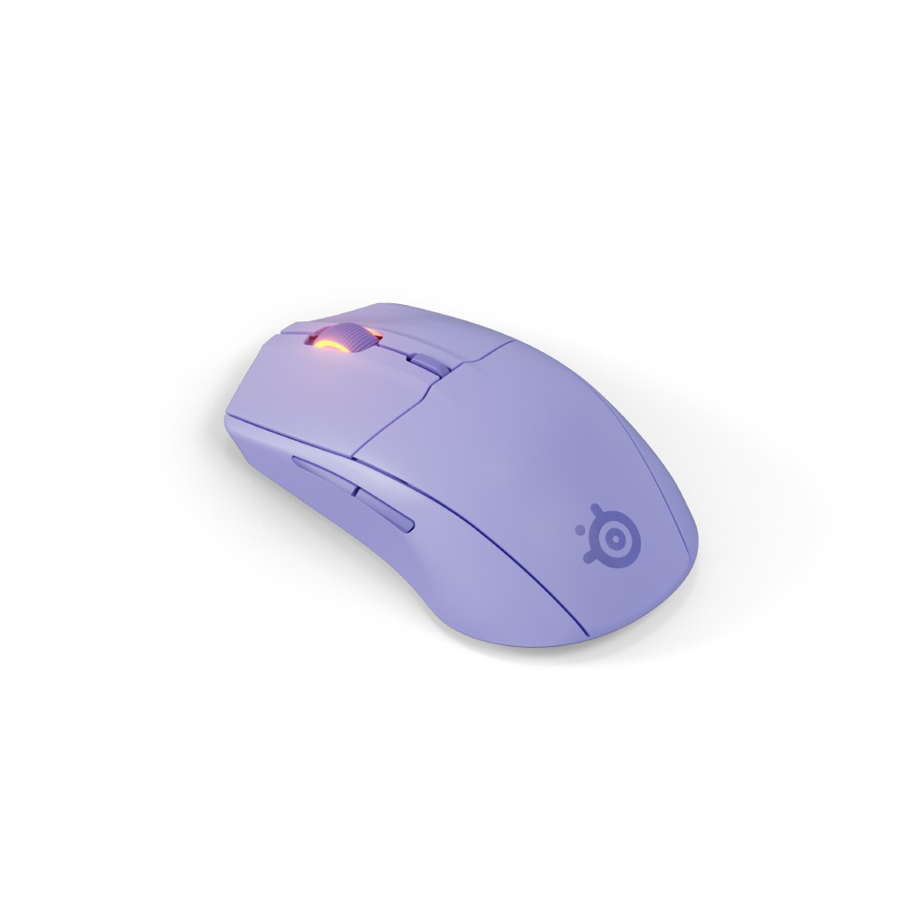 เมาส์เกมมิ่ง SteelSeries Gaming Mouse Rival 3 Gen2 Wireless Lavender