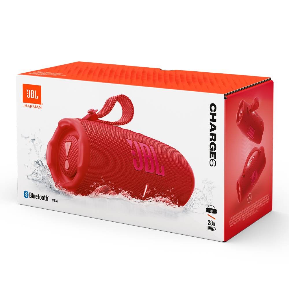 ลำโพงบลูทูธ JBL Charge 6 Red