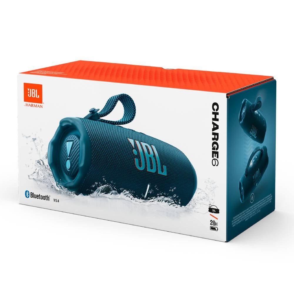 ลำโพงบลูทูธ JBL Charge 6 Blue